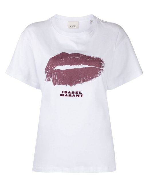 Isabel Marant Yates organic-cotton T-shirt