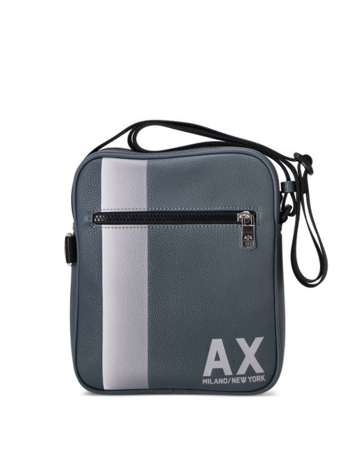 Armani Exchange AX logo-print crossbody bag