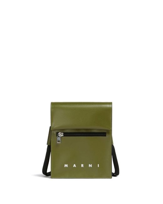 Marni logo-lettering shoulder bag