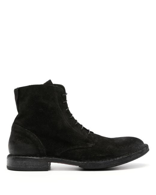 MoMa lace-up suede boots