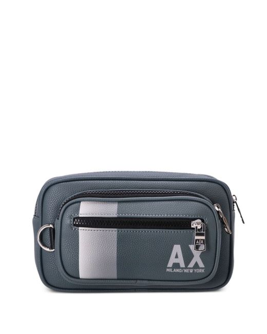 Armani Exchange AX logo-print belt bag