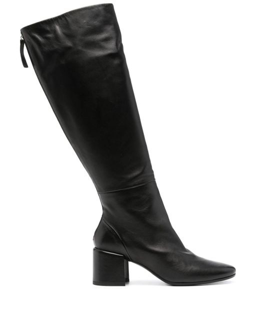 Halmanera Bart 65mm leather knee boots