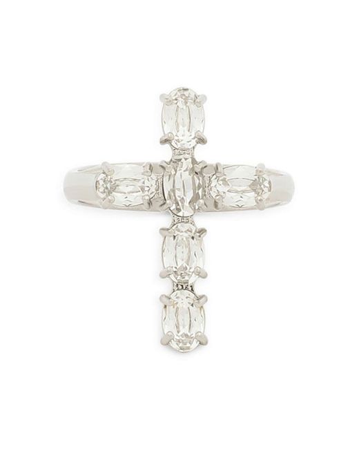 Dolce & Gabbana DNA crystal cross ring