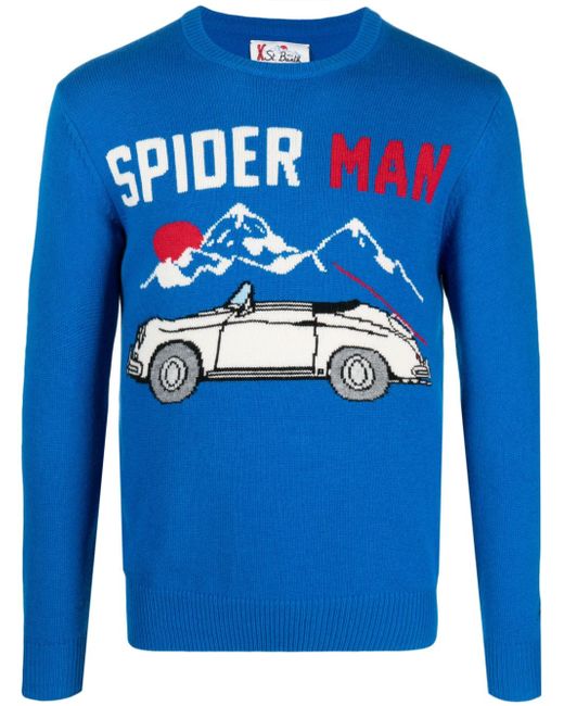 Mc2 Saint Barth Spider Man knitted jumper