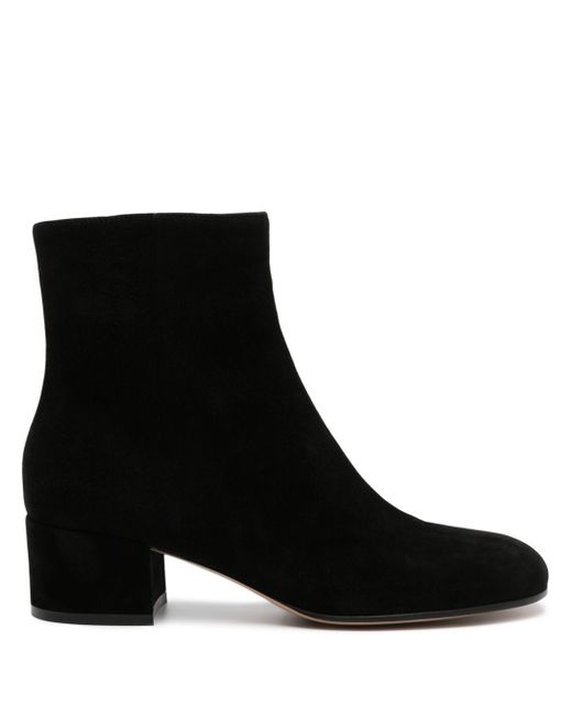 Gianvito Rossi Margaux 45mm suede ankle boots