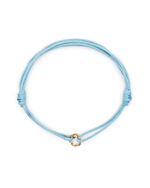 Aliita flower-charm cord bracelet