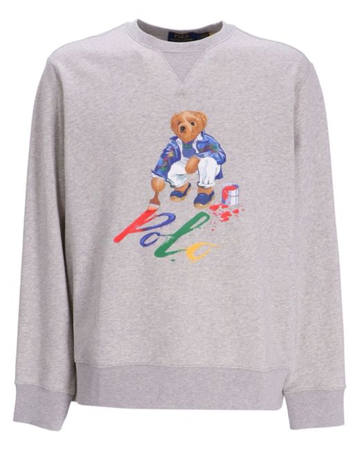 Polo Ralph Lauren Polo Bear-print fleece sweatshirt