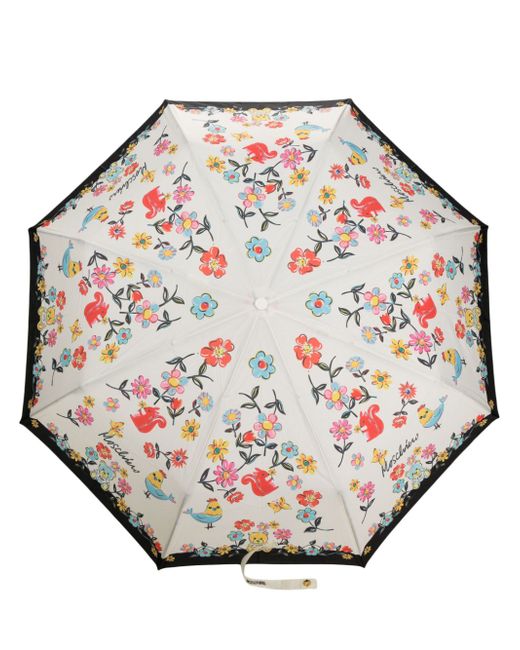 Moschino -print foldable umbrella