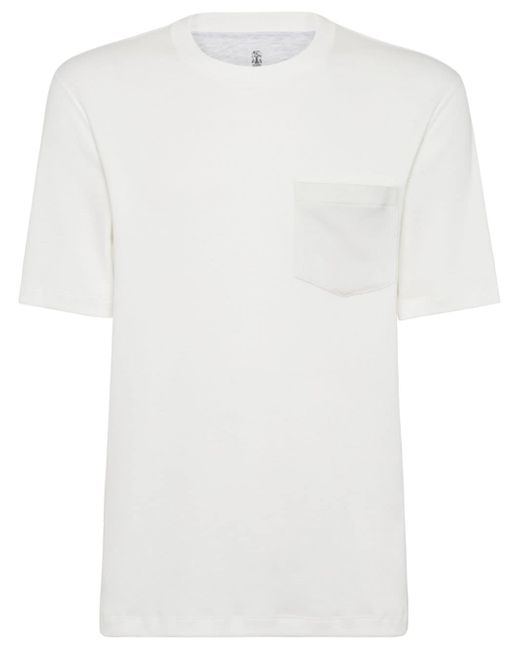 Brunello Cucinelli patch-pocket T-shirt