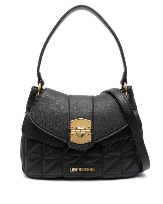 Love Moschino logo-lettering tote bag
