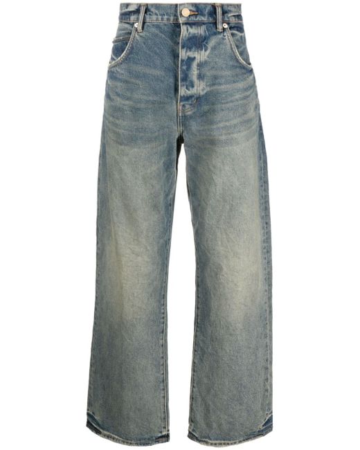 Purple Brand P018 drop-crotch wide-leg jeans