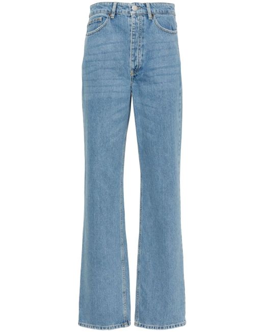 By Malene Birger Miliumlo mid-rise straight-leg jeans