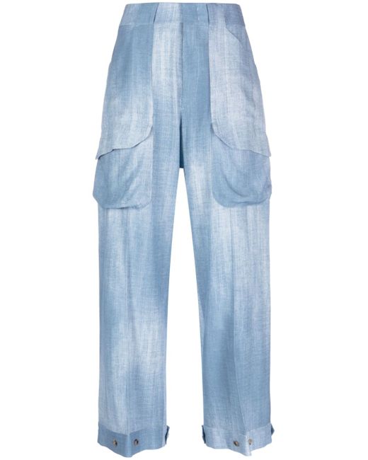 Ermanno Scervino high-waisted tapered trousers