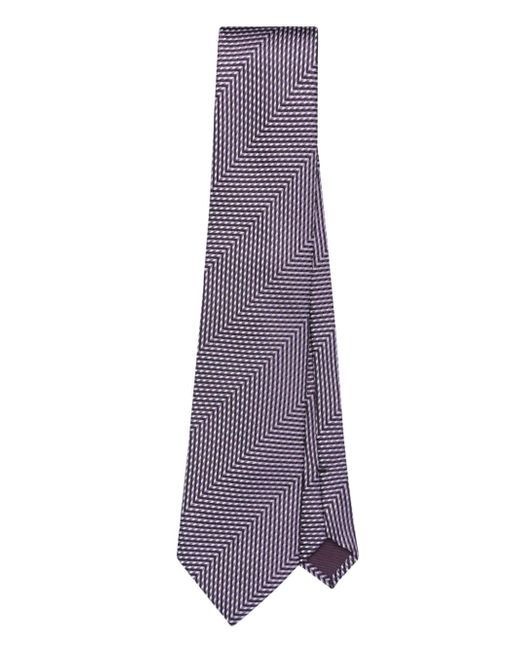 Tom Ford geometric-pattern print tie