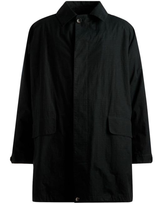 Bally spread-collar ripstop padded coat