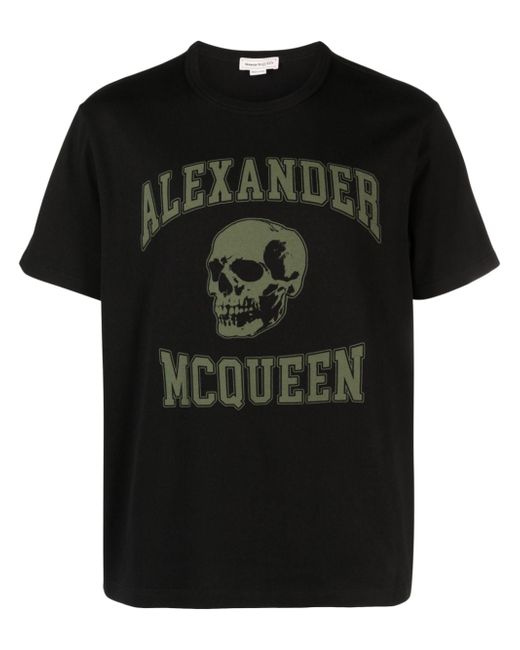 Alexander McQueen logo-print T-shirt