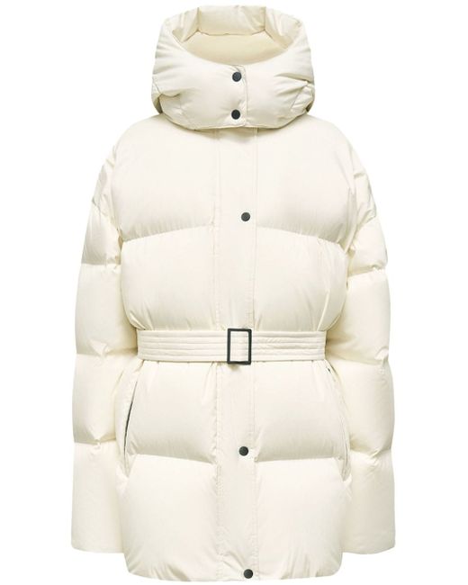 12 Storeez belted down puffer jacket