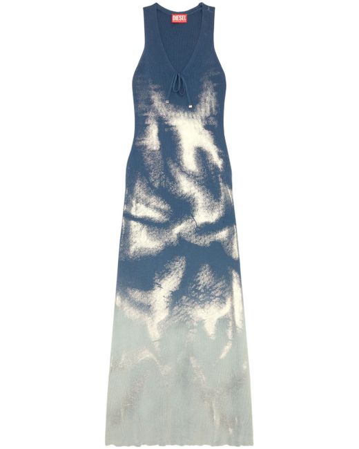 Diesel -Idelle ribbed-knit maxi dress