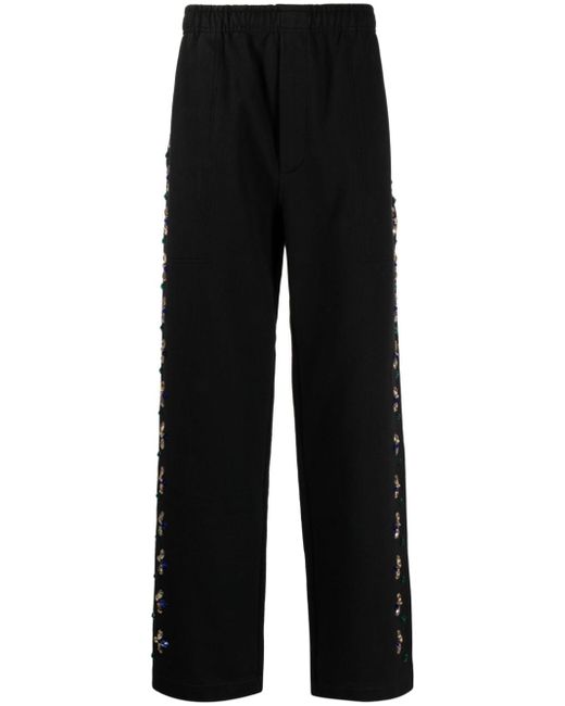 Bode Concord beaded trousers