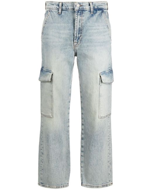 7 For All Mankind Logan mid-rise straight-leg jeans