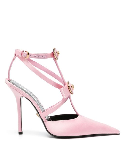 Versace Gianni Ribbon Cage 110mm pumps