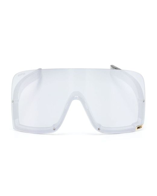 Gucci mask-frame sunglasses