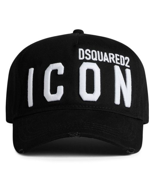 Dsquared2 logo-embroidered baseball hat