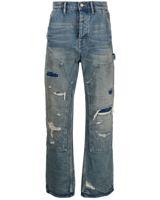 Purple Brand P015 Carpenter drop-crotch jeans