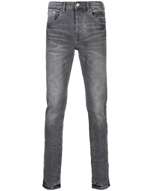 Purple Brand P001 low-rise slim-leg jeans