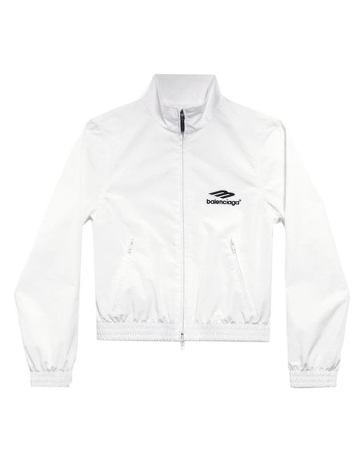 Balenciaga logo-print track jacket