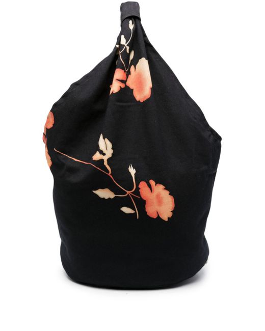 Our Legacy Night Flower Bouquet-print tote bag