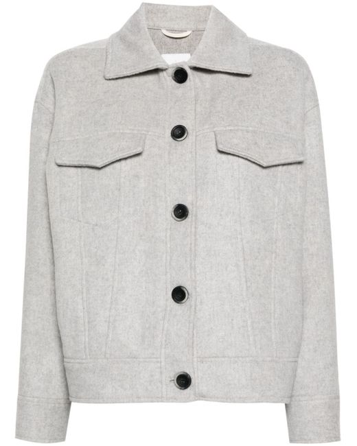 Eleventy button-fastening jacket