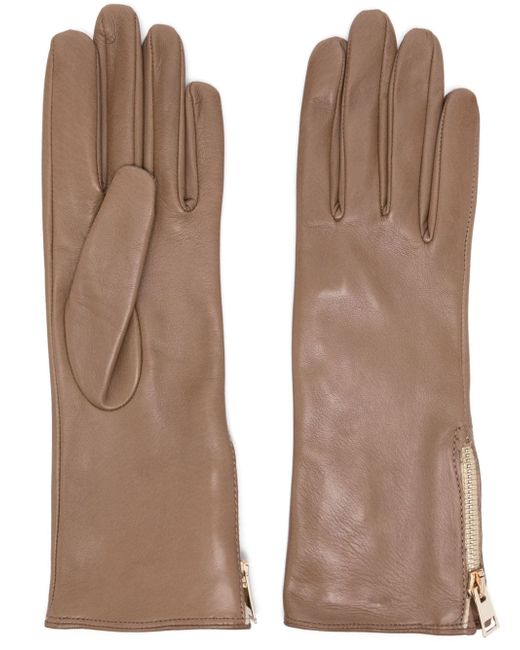 Eleventy full-finger leather gloves