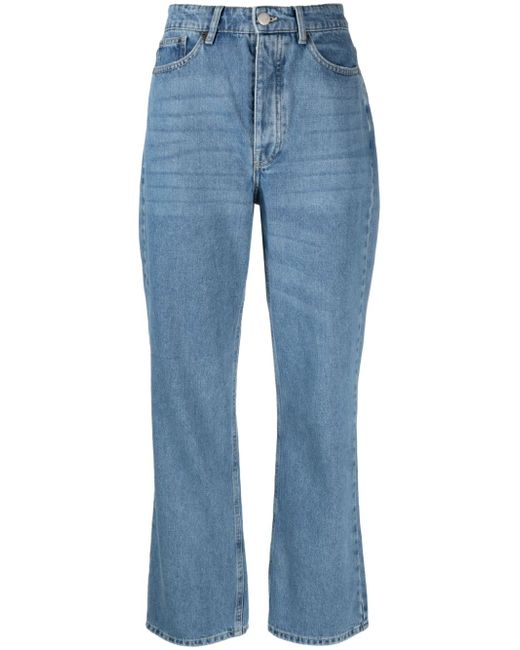 By Malene Birger Milium mid-rise straight-leg jeans