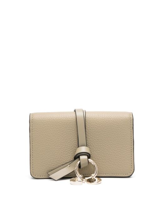 See by Chloé Alphabet tri-fold leather wallet