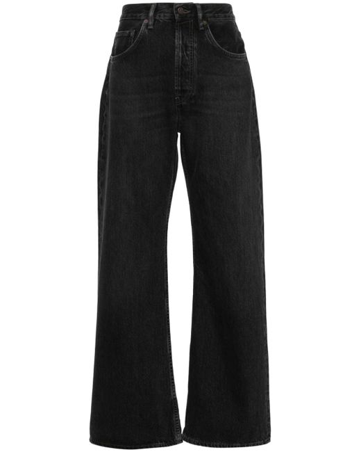 Acne Studios 2021F high-rise loose-fit jeans