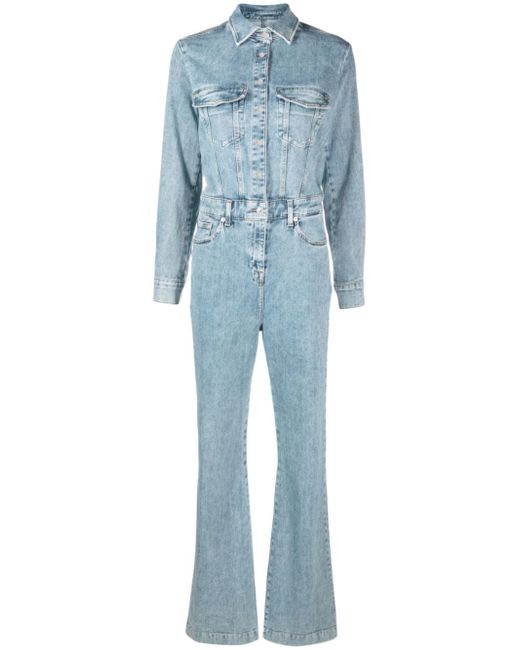7 For All Mankind Luxe denim jumpsuit