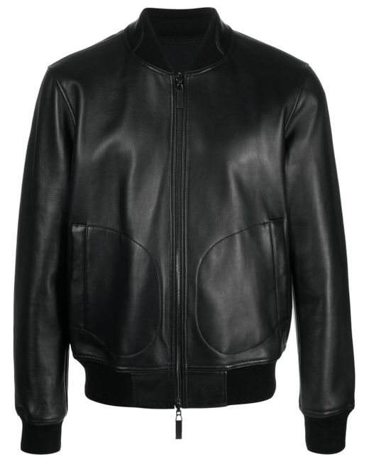 Emporio Armani reversible leather jacket
