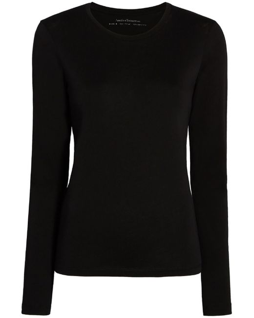 Another Tomorrow crew-neck long-sleeved T-shirt