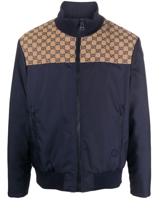 Gucci GG canvas zip-up jacket