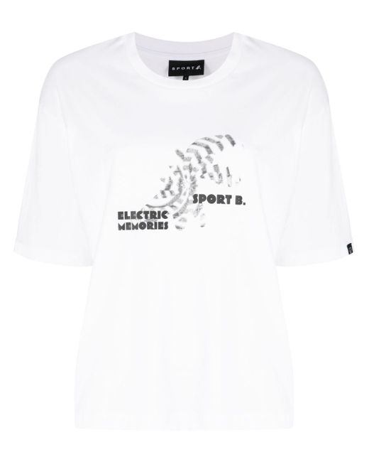 SPORT b. by agnès b. Dino Optical Illusion T-shirt