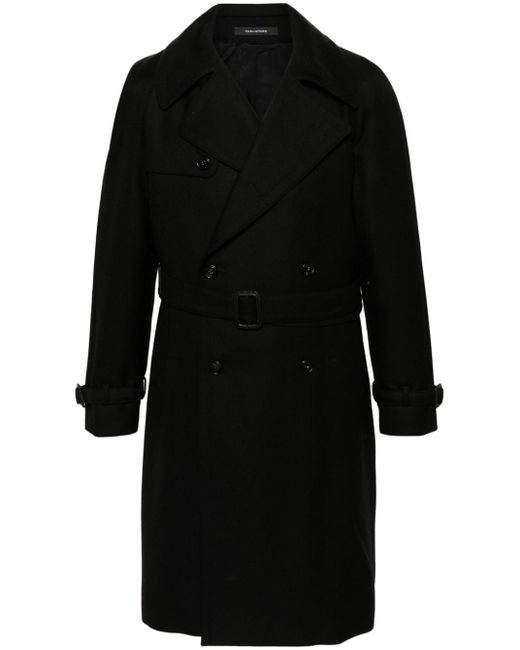 Tagliatore Lennie virgin wool trench coat