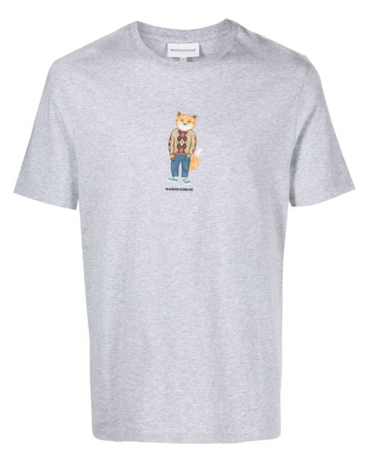 Maison Kitsuné fox-print T-shirt