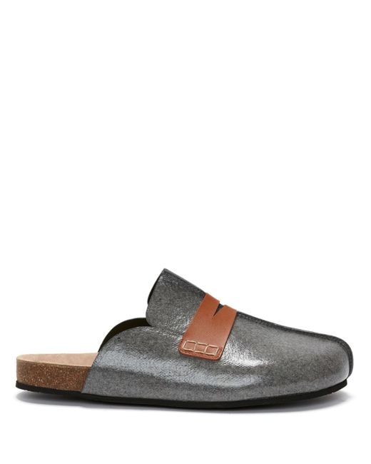 J.W.Anderson laminated felt loafers