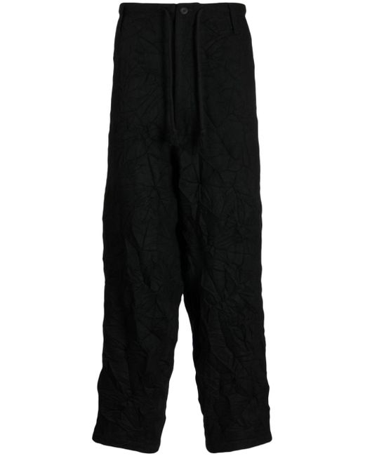 Yohji Yamamoto wool-blend trousers