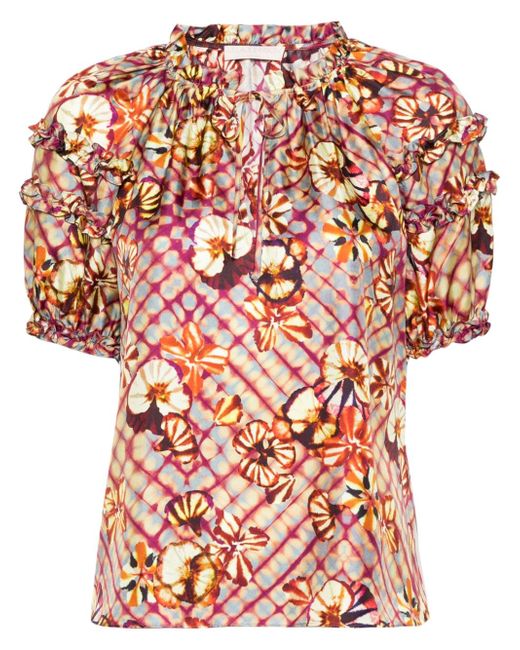 Ulla Johnson graphic-print blouse