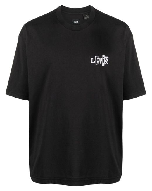 Levi's logo-print cotton-blend T-shirt