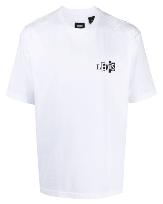 Levi's logo-print cotton-blend T-shirt