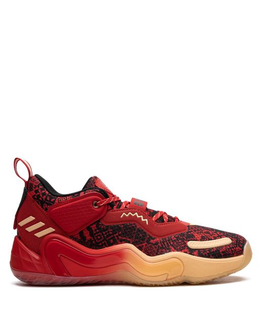 Adidas D.O.N Issue 3 Chinese New Year sneakers