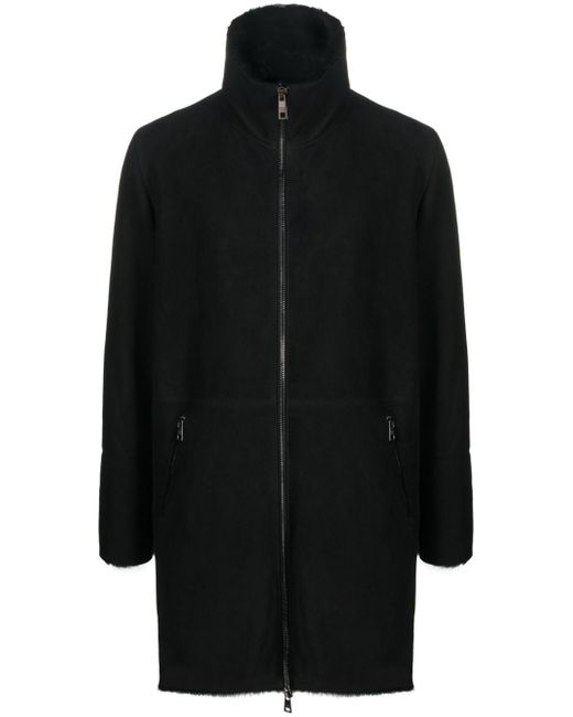 Giorgio Brato zip-fastening shearling coat